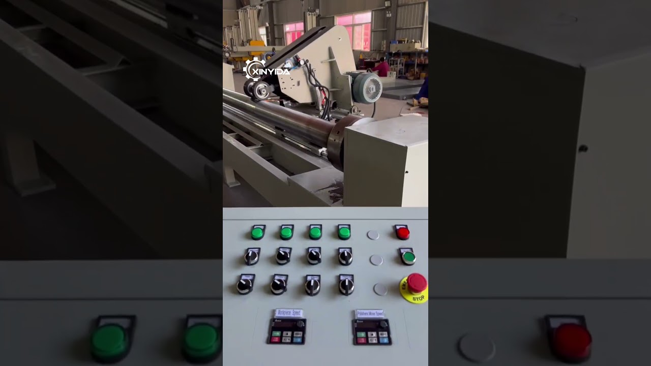 How to polish stainless steel tube with XINYIDA automatic polishing machine?