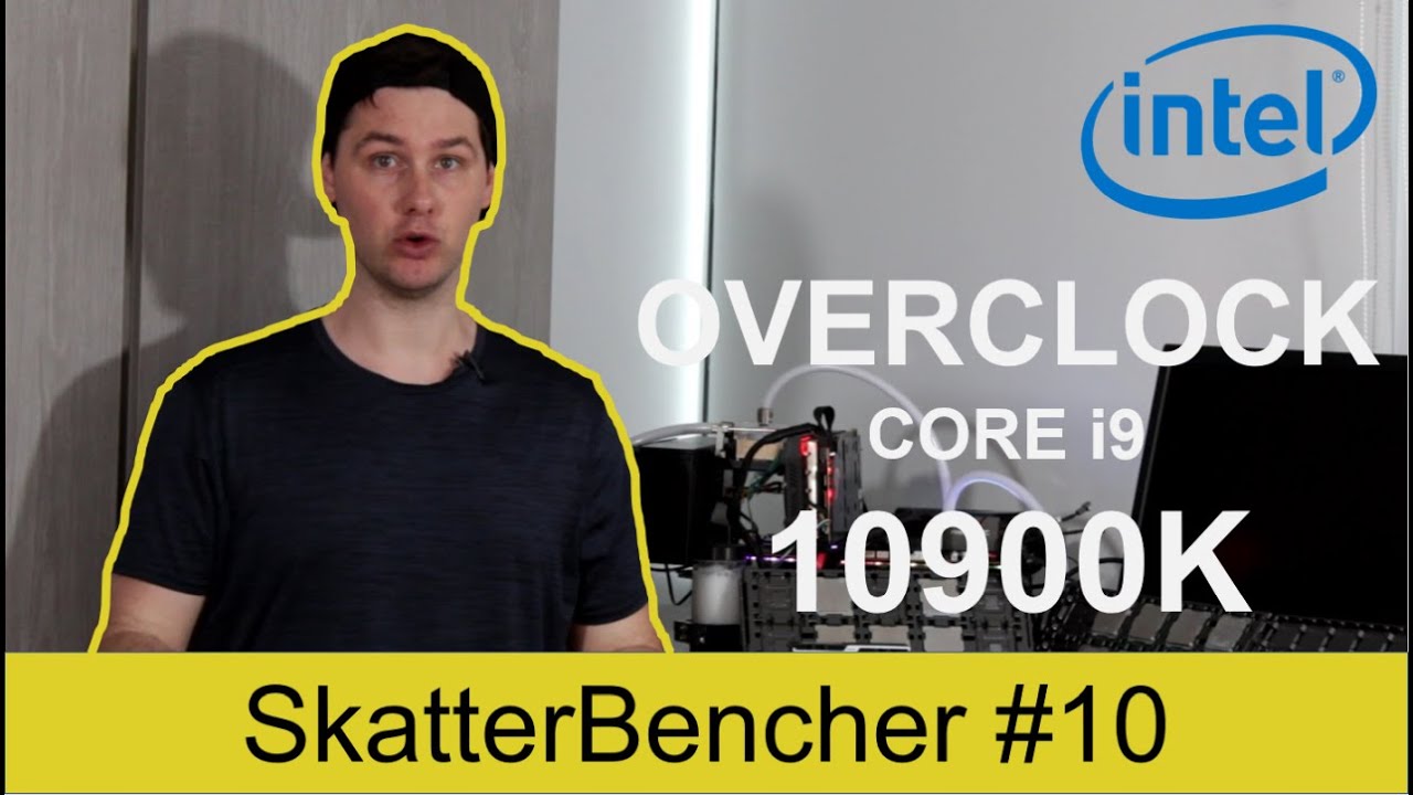 Core i9-10900K Overclocked to 5400 MHz With Custom Water Cooling | SkatterBencher #10