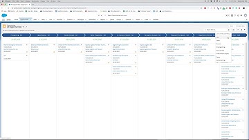 Salesforce - How to change a Kanban  view