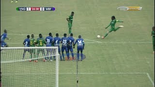 Bao la Thaban Kamusoko kwa Free Kick: Yanga SC vs Mbao FC (VPL 22/05/2018)