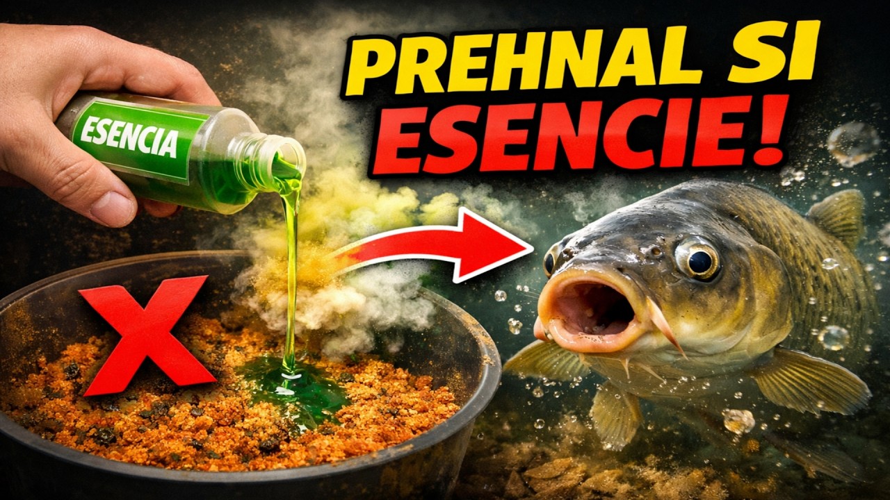 Ryby vám neberú? Pozor na túto zásadnú chybu pri miešaní esencií, ktorou ich namiesto lákania len o