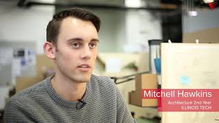 Architecture students design their own workspaces