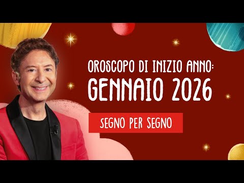 Video OROSCOPO DI INIZIO ANNO: GENNAIO 2026