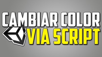 Cambiar Color GameObject por Script  --  Unity 3d