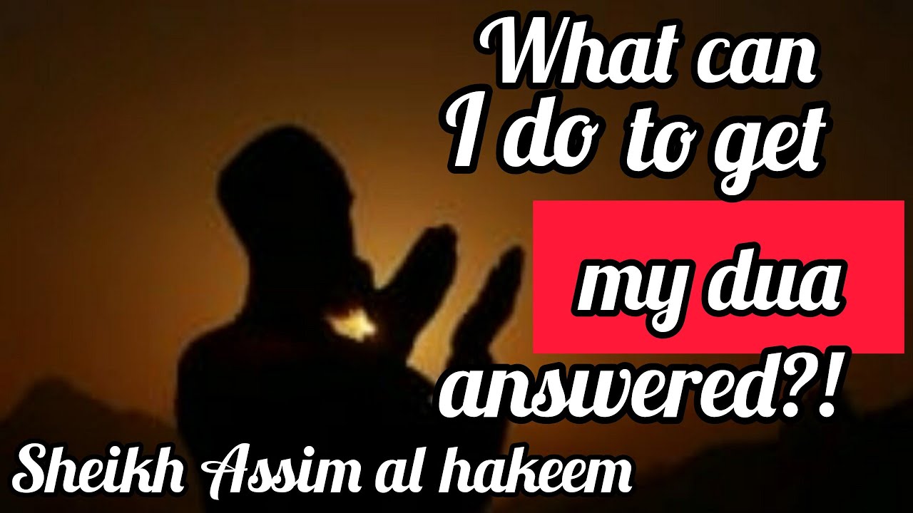 What can a person do to get his dua answered? Angry Allah is not answering my dua - Assim al hakeem