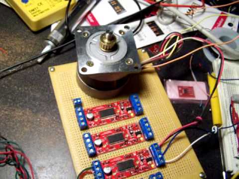 DIY 3 Axis Stepper driver board