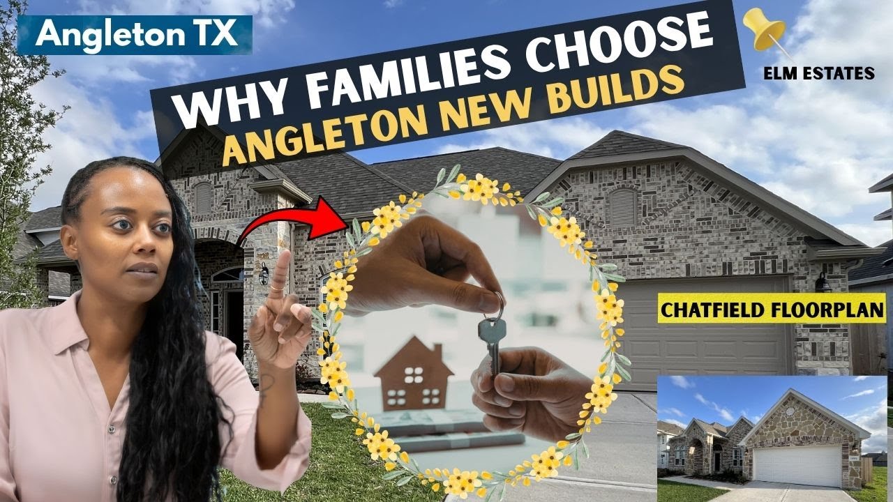 New Homes at Elm Estates Angleton TX 2026 | Chatfield Floor Plan Tour