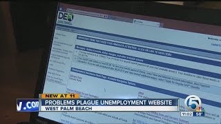 Problems plague unemployment website