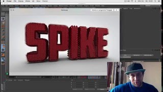 Cinema 4d Tutorial Spike text