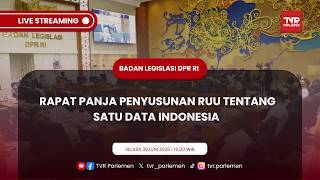 BALEG DPR RI RAPAT PANJA PENYUSUNAN RUU TENTANG SATU  DATA INDONESIA