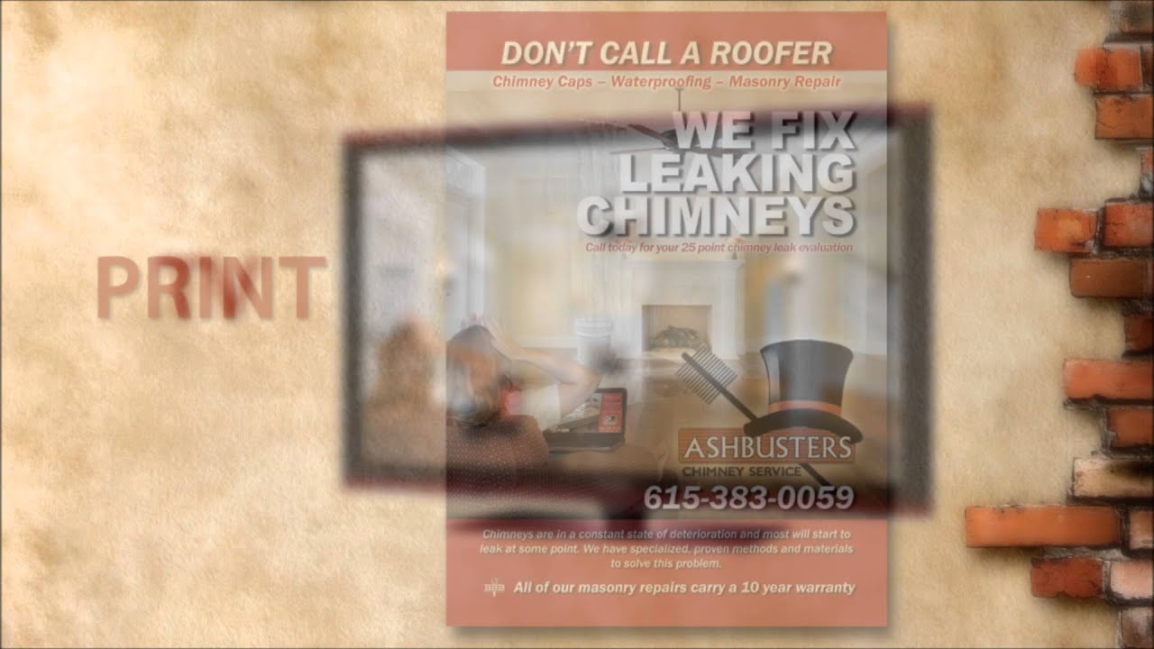 ASHBUSTERS - LEAKY CHIMNEY - MEDIA TREE ADVERTISING DEMO
