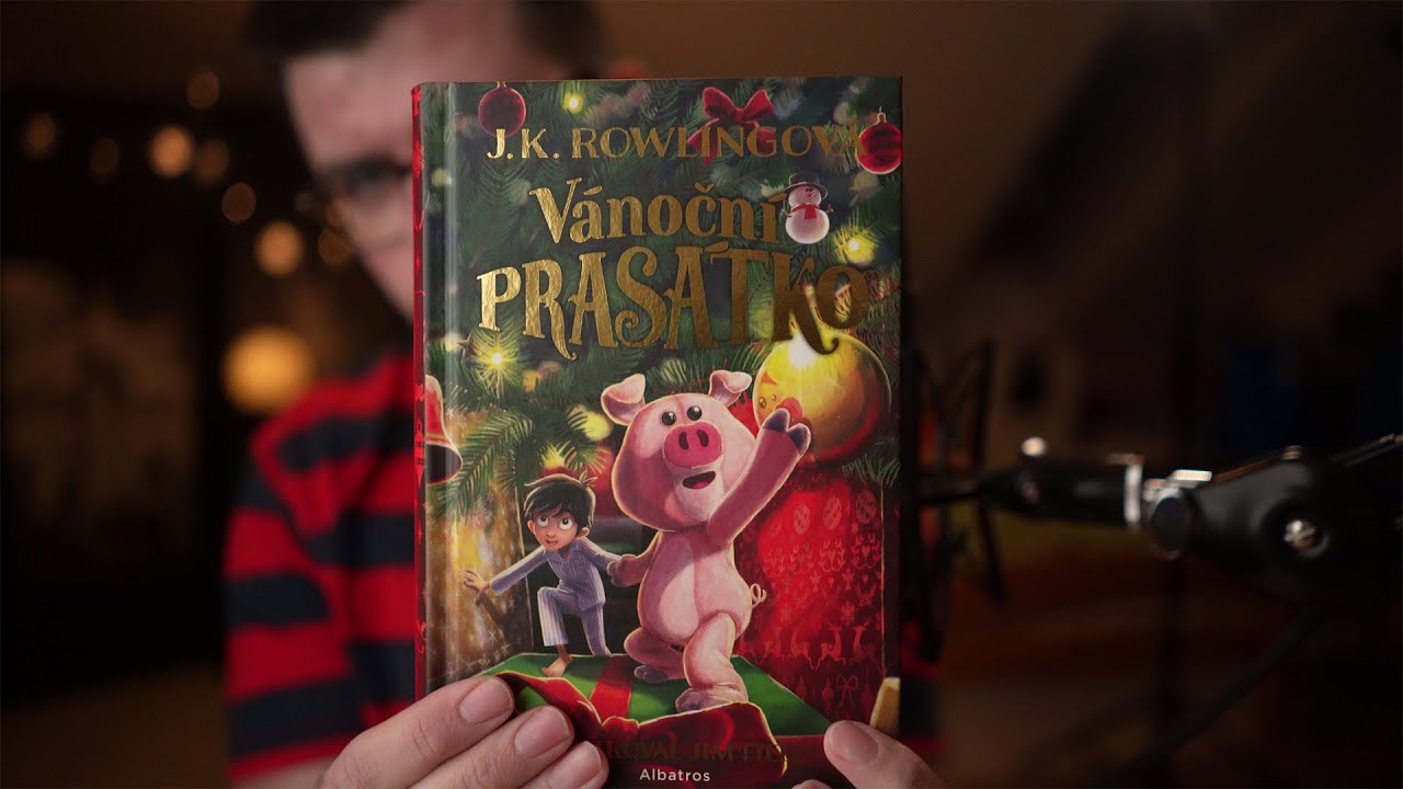 Vánoční prasátko (J.K.Rowlingová) - knižní mini recenze | ASMR CZ