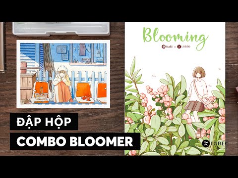 UNBOX Bloomer 5 món dành cho người mới tập màu nước | Lobeo x Superior x Nabii Art