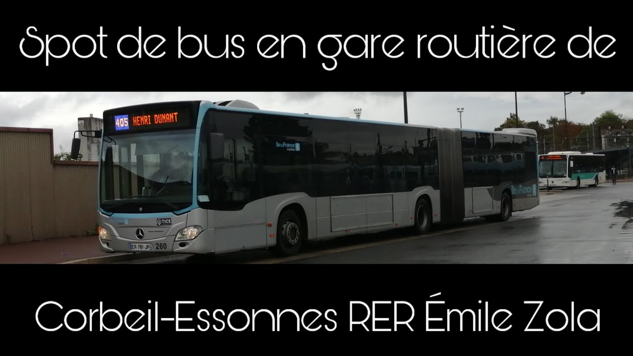 Spot - Bus - Gare Routière de Corbeil-Essonnes RER Émile Zola