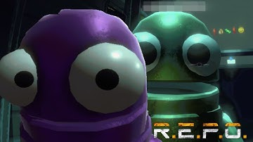 Robots stealing Stuff | R.E.P.O