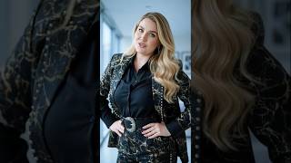 🔥Black Gold Marble Plus Size Suit 2026 | Elegant Power Outfit #Fashion2026  #shorts♥️🥰🍁