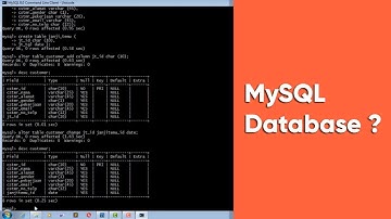 MySQL Tutorial - Database (Implementasi DDL)