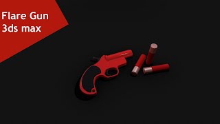 Modeling Flare Gun - 3ds max tutorial final part