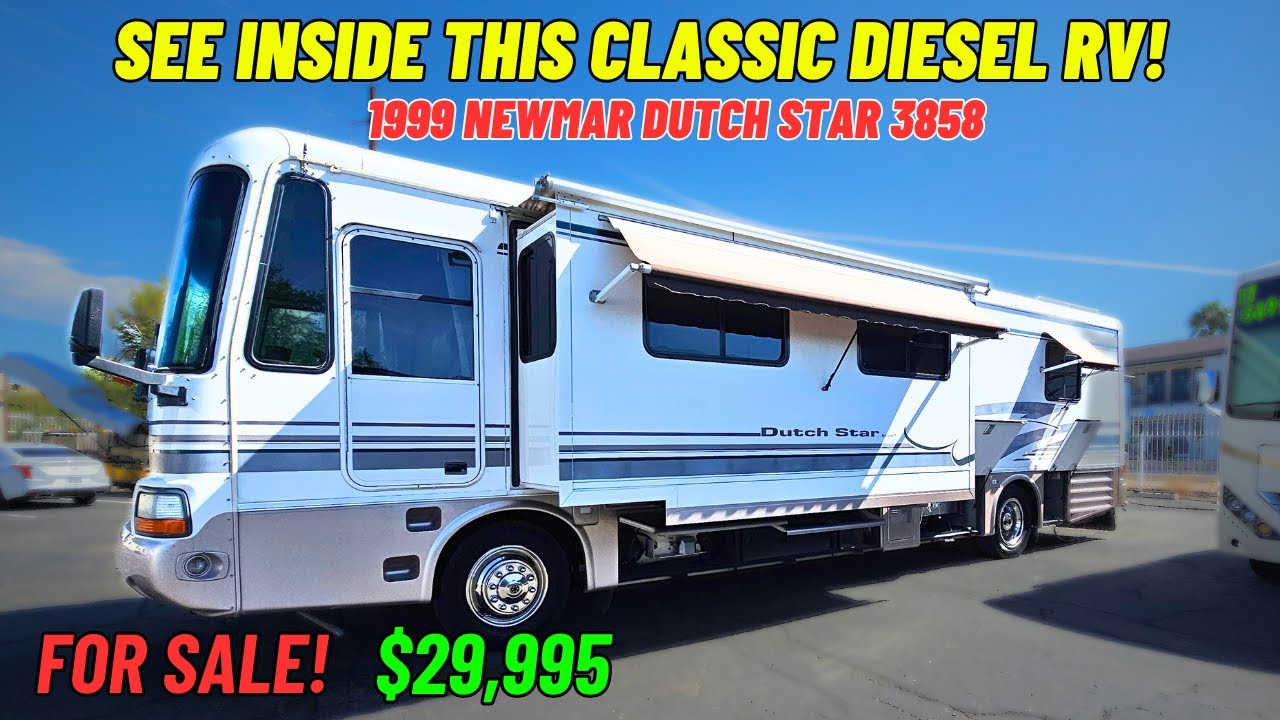 Скрытая жемчужина? Судите сами! Полный обзор этого Newmar Dutch Star 3858 1999 года! ПРОДАНО!