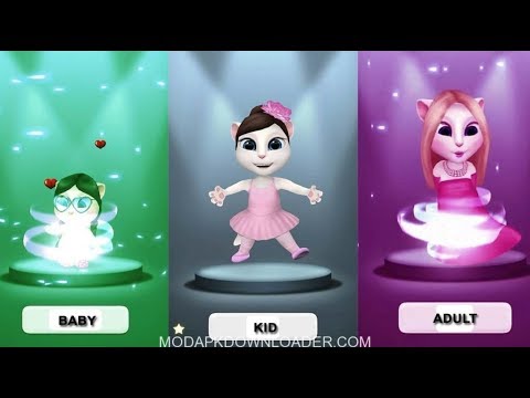 My Talking Angela Great Makeover My Talking Tom Episode Game #2