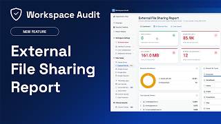 Workspace Audit External File Sharing Report