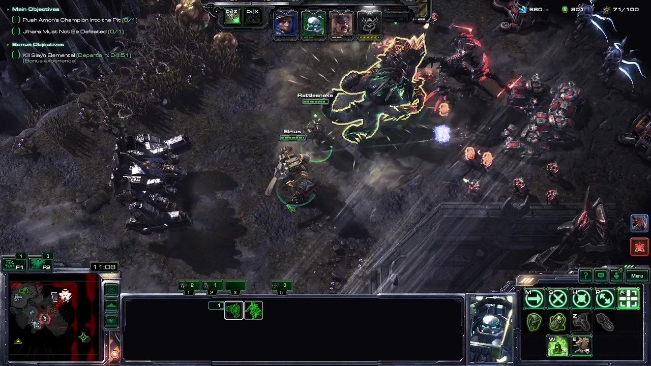 StarCraft 2 Co-op | Tychus & Dehaka | Chain of Ascension | Brutal