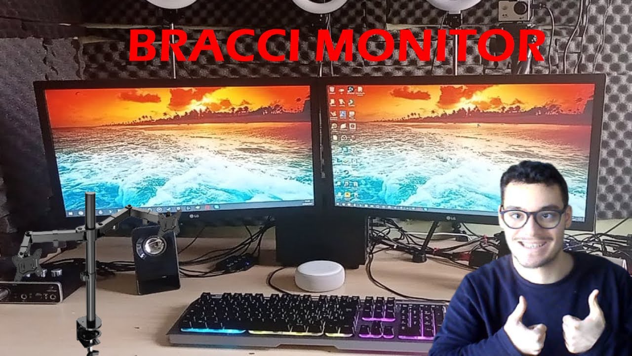 I MIEI NUOVI BRACCI REGGI MONITOR