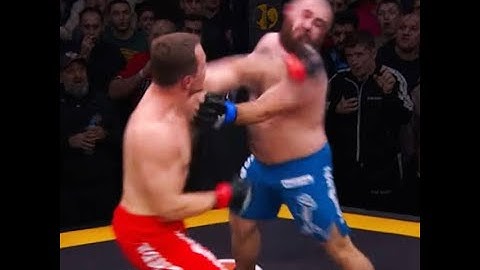 Шок! Артем Тарасов жестко отправил в нокаут Михаила Лазутина (Лев Против) 🔥