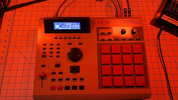 MPC 2000xl/ Hip Hop session. August 29, 2023