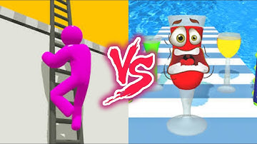 Ladder Master VS Juice Run- All Levels SpeedRun Gameplay Android iOS Ep1