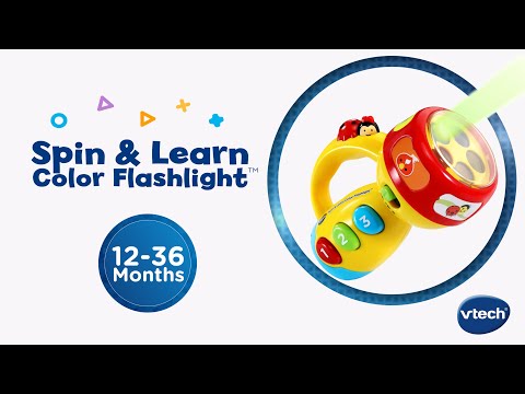 Spin and Learn Color Flashlight | Demo Video | VTech®
