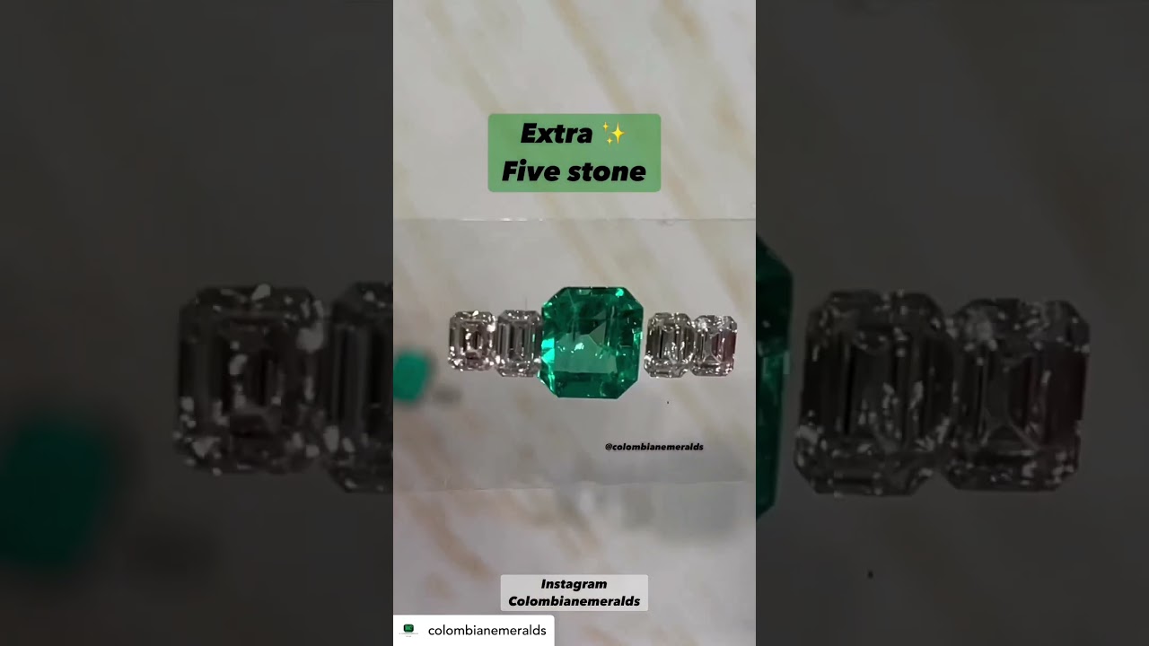 Shop Customise Your Dream Ring - Three Stone Diamond & emerald Engagement bridal Ring ideas