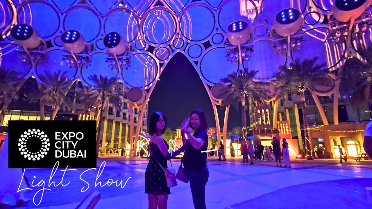 SPECTACULAR LIGHT SHOW AT AL WASL DOME | EXPO CITY DUBAI