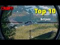 One shot 1 kill  top 10 sniping  crsed foad