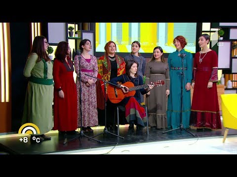 #ახალიდღე მგალობელთა გუნდი „იალონი“ - \"დილაა თუ ბინდია, გულში ცეცხლი მინთია\"...