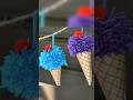 DIY PomPom IceCream Cone Garland | Wool Craft