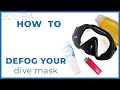 How To Prepare A New Dive Mask #scuba #snorkeling