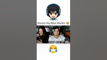 Hacker hai bhai hacker 😂 #shorts #shortsvideo #hacker #funny #viral