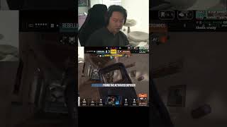 Fett reacts to Spoit's literal 200 IQ fake defuse #r6