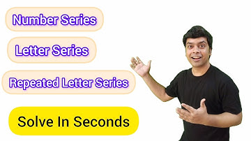 Series Completion Trick | Number Series | Letter Series | Repeated Letter Series | Reasoning Tricks
