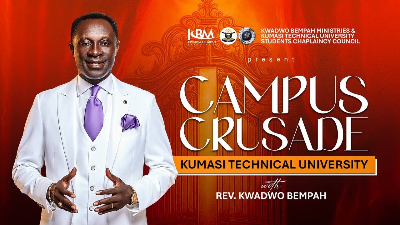 CAMPUS CRUSADE WITH REV.DR. KWADWO BEMPAH