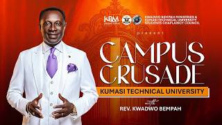 CAMPUS CRUSADE WITH REV.DR. KWADWO BEMPAH