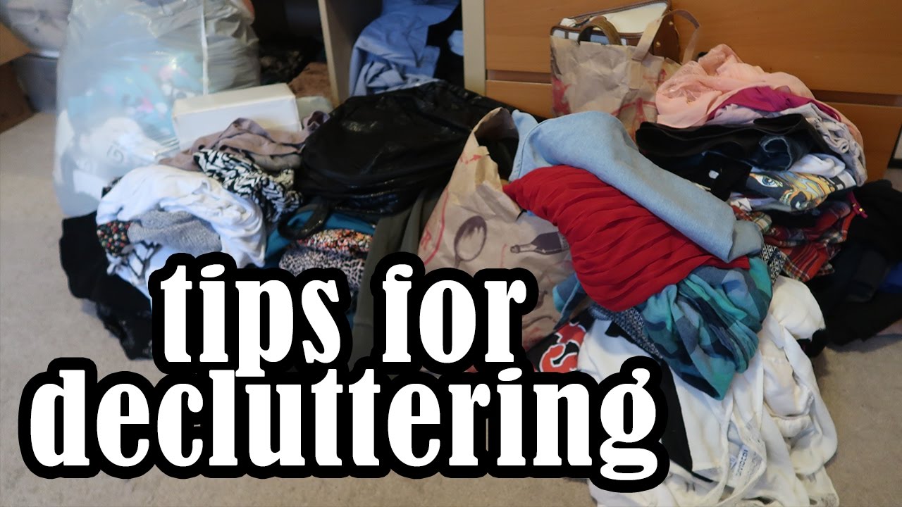 8 Tips for Decluttering 🙊👏🏻 - YouTube