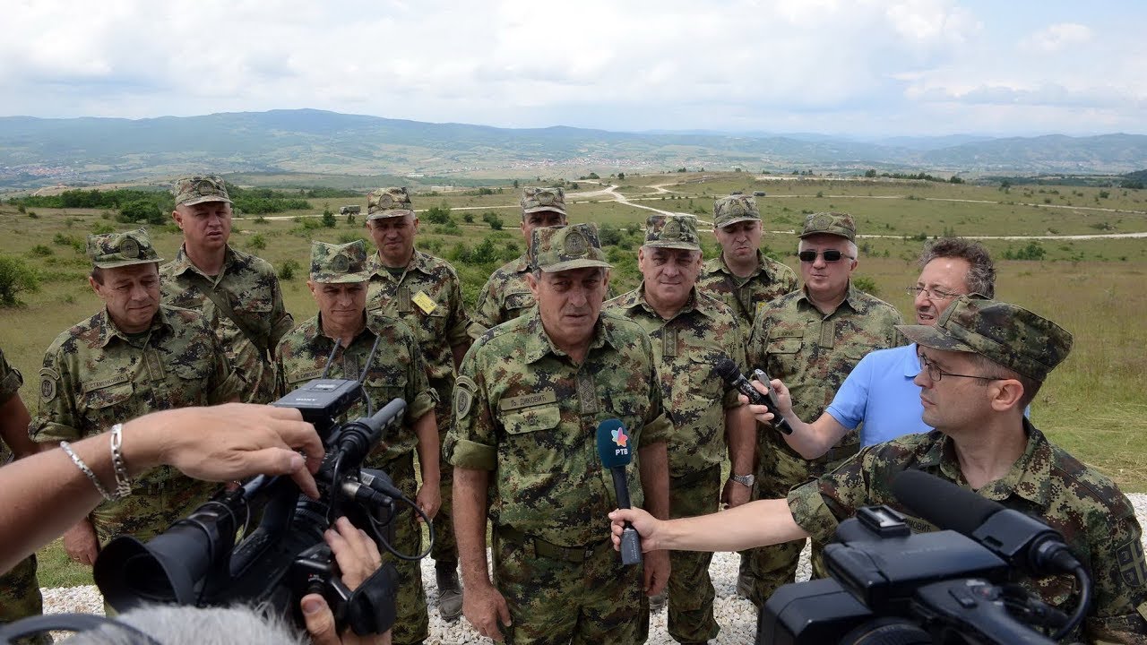 Vežba Platinasti vuk 2018: general Diković