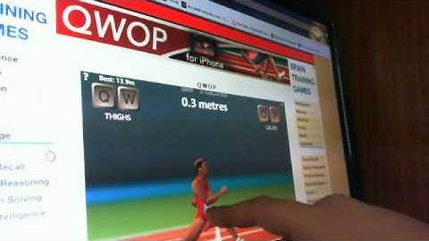 Nic Sucks At Gaming: QWOP Gameplay And Commentary