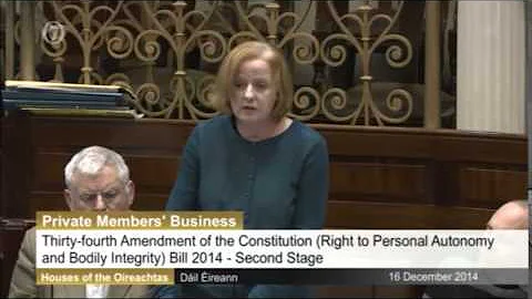 Ruth Coppinger calls for referendum to repeal the 8th and holds up banned abortion pills in the Dail