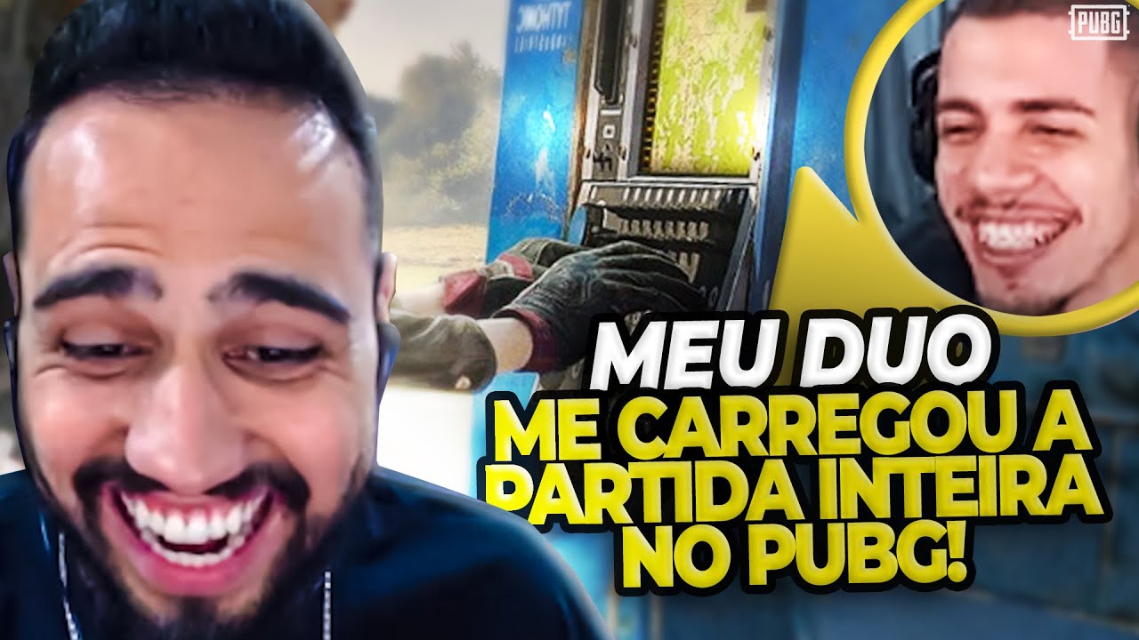 MEU DUO ME CARREGOU A PARTIDA INTEIRA NO PUBG 😂😂 -  PUBG