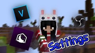 Best Lunar/Minecraft/OBS/Vegas Settings