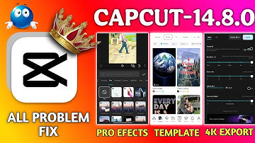 Capcut 14.8.0 Update 🤩 | Capcut Pro Video Export & No Internet Problem Solved | Capcut New Update
