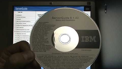 IBM System x3200 M2 (Type 4367) Configure RAID 1 +  Windows 2003 server install